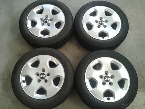 ALU disky 5x100 R15 6J ET38 ORIGINAL AUDI VOLKSWAGEN - 2