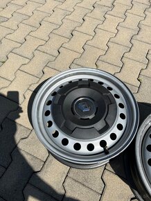 Renault 16" oceľové disky s okrasnými krytmi Carten - 2