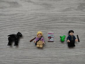 LEGO minifigures Harry Potter, Luna Lovegood, baby thestral - 2