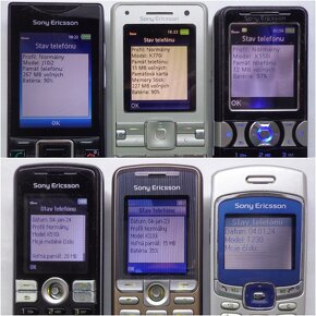 SONY ERICSSON J10i2 - K770i - K550i - K320i - T230 - 2