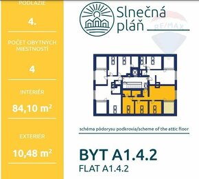 Predaj 4 izbového bytu NOVOSTAVBA Nitra -Kynek EXKLUZÍVNE - 2