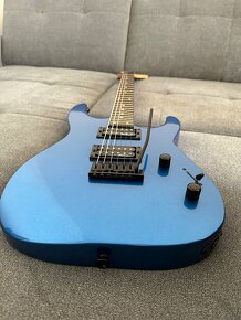 Jackson JS12 Dinky AH Metallic Blue Elektrická gitara - 2