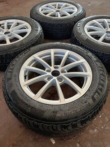 5x12 R17 aludisky Audi zimná sada - 2