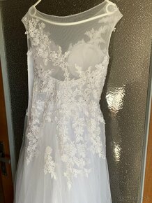 Nové svadobné šaty xs - 2