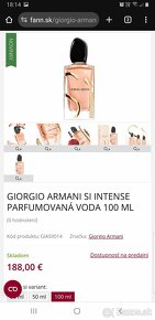 Giorgio Armani Si Intense 2023 edp 100ml. - 2