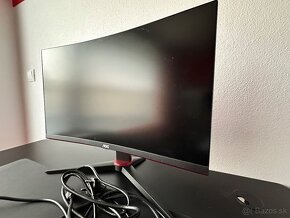 Herný monitor 24" AOC C24G2AE/BK Gaming - 2