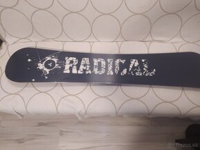 Predám snowboard Radical, dĺžka 156 - 2