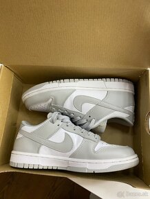 NIKE DUNK LOW RETRO White/ Grey Fog - 2