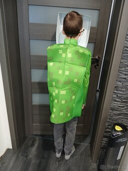 Minecraft Creeper maska do 149cm výška.. - 2