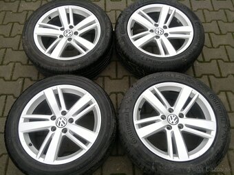 Elektrony VW Sharan 5x112 r17, letne pneu. 225/50 R17 - 2