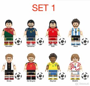 Figúrky futbal + basketbal (8 a 10ks) typ lego - 2