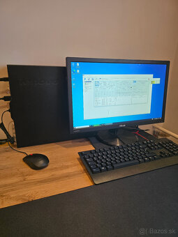 PC LENOVO M93p:i5 4590,8GB,SSD 256GB+LCD 21.5 ASUS VP228H - 2