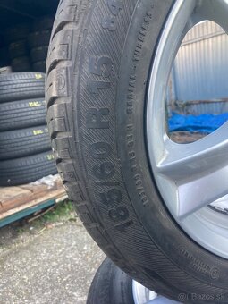 Hlinikove kolesa s letnymi gumami 185/60r15 Suzuki.kia,Toyot - 2