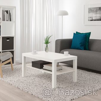 Ikea Lack Konferenčný stolík biely 90x55 cm - 2