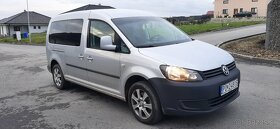 VW Caddy Maxi 2,0 TDI 140PS, 5 miest, strieborná metalíza - 2