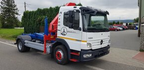 MERCEDES  ATEGO 1224 hákový nosič + hydr. ruka - 2