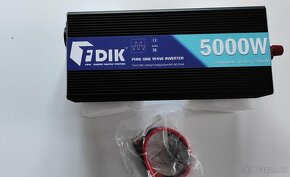 Menič napätia 12v->230v 5000W - 2