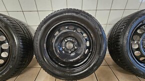 Predám zimné komplety 5x112 205/55 R16 Barum - 2