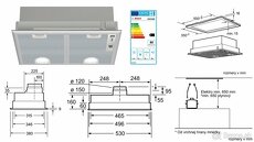 Úplne nový digestor značky BOSCH DHL555BL - 2