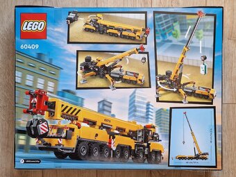 Lego City 60409 Žltý pojazdný stavebný žeriav - 2