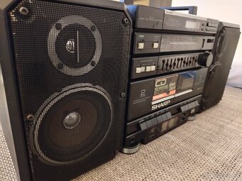 Sharp Cd-X9 Boombox, tape, tuner, AUX, cd - 2