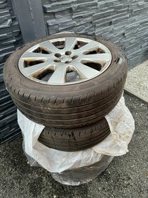 Letná sada kolies Toyota 5x114,3 + pneu 215/50 R17 - 2