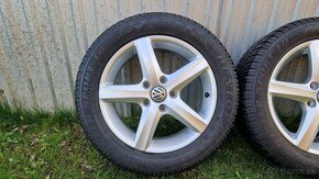 Zimná sada originál VW Golf 7, 5x112 R16 + pneu 205/55 R16 - 2