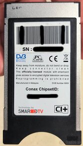 CONAX CI+ CAM modul pre AntikTV s párovacím čipom - 2