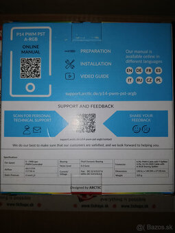 ARCTIC P14 PWM PST A-RGB 0 dB White - 2