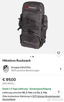 NOVY nerozbaleny turisticky ruksak Hikmicro 48L - 2