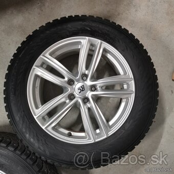 Zimná sada 5x112 R17 pneu NOKIAN 8 mm a 6,5 mm dezén - 2