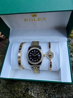 Pánske Hodinky Rolex Datejust 36 | Black/Gold/Diamond Dial - 2