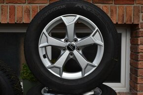 5x112 R17 Zimna sada original Audi Q3 + 215/65 R17 Hankook - 2