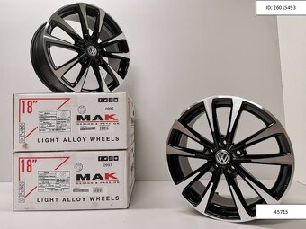 Škoda, VW alu disky 5X112 R17 MAK MAIN ET47 1223 - 2