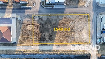 Investičný stavebný pozemok Nesvady 1540 m2, pri termálnom k - 2