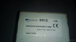 Termostat elektronický Systemair SR 12 - 2