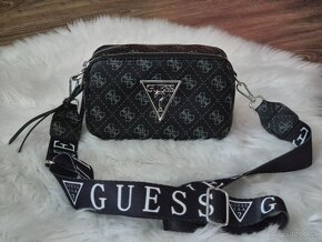 kabelka Guess crossbody čierna - 2