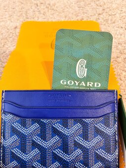 Goyard Card Holder Blue - 2