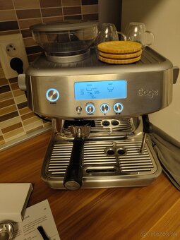 SAGE pákové espresso SES878BST - 2