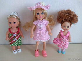 aj Vianočné šaty dupačky pre bábo bábiky Barbie Chelsea Evi - 2