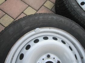 15" pl. disk Renault Kango so zimnými pneu 195/65R15 Fulda - 2