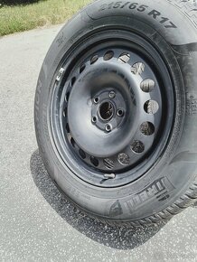 17.VW Tiguan Plechové disky 215/65 R17 - 2