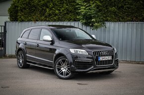 Q7 4.2 TDI V8 Sline, po veľkom servise, B&O, Pano, R21, ACC - 2