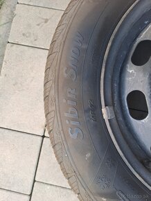 185/65 r15 zimné pneumatiky + disky 5x100 - 2