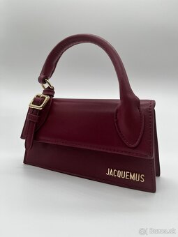 Jacquemus burgundy kabelka - 2