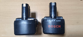 Nabíjačka Bosch na rýchlouťahovačku + 2x bateria - 2