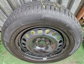 Originálna zimná sada VW - 5x112 r17 +Continental 215/65 r17 - 2