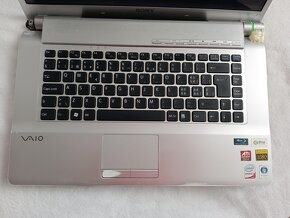 rozpredám notebook Sony Vaio VGN-FW21E (PCG-3D1M) - 2