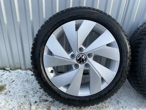 Zimná sada originál VW Golf 8, 5x112 R17 + pneu 205/50 R17 - 2