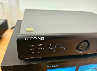 Topping A90D Discrete - Hi-Res sluchadl. zosilnovac/pre amp - 2